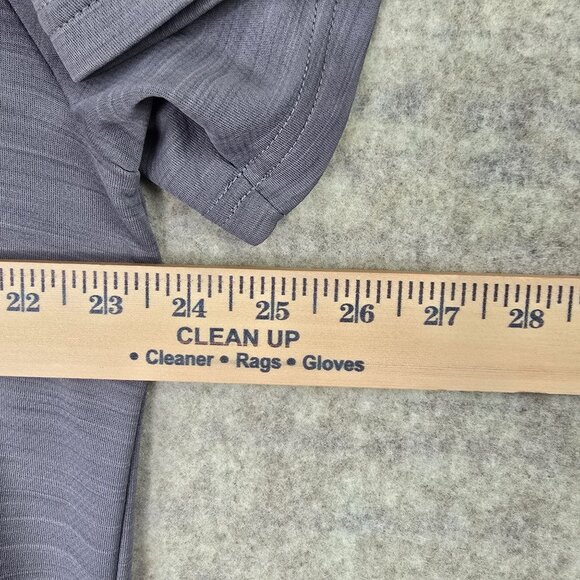 Nike Dri-Fit Mens Short Sleeve Shirt Gray Heather XL - Picture 5 of 5